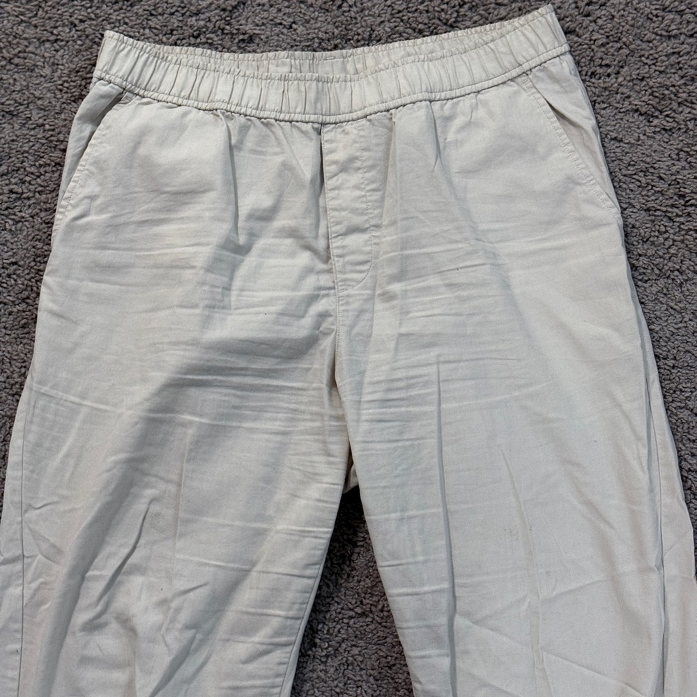 Women’s - Uniqlo Casual Cream Pants -SZ M Used